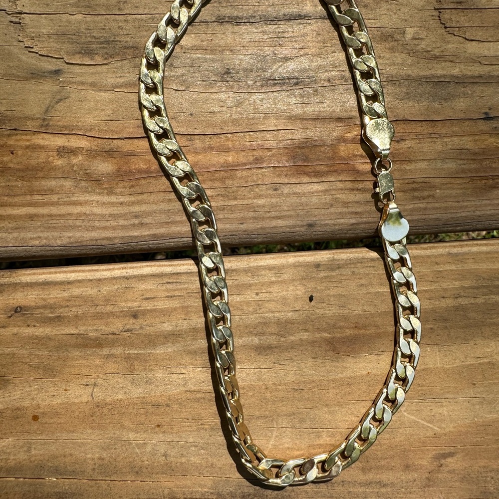 Gold toned Chain Necklace